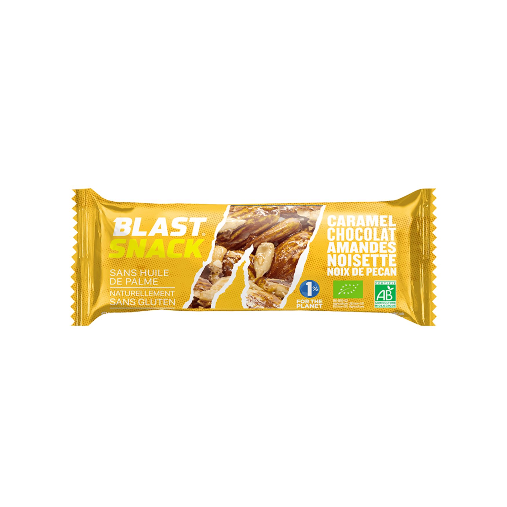 BLAST bar - caramel/chocolat/amandes 15x40g*