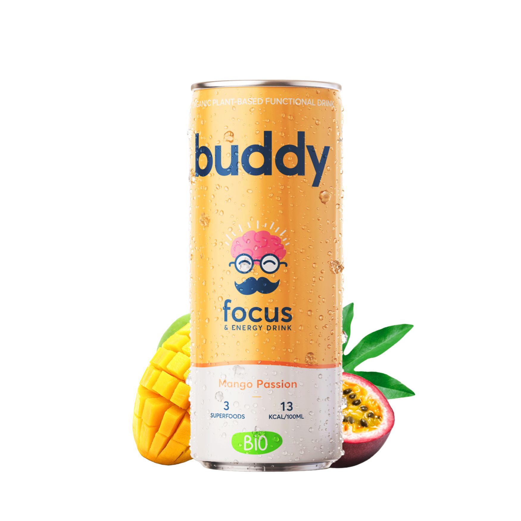 BUDDY bio drink mangue passion 24x250ml*