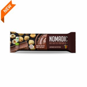 NOMADIC barre protéinée chocolat noir & noisette 40g*